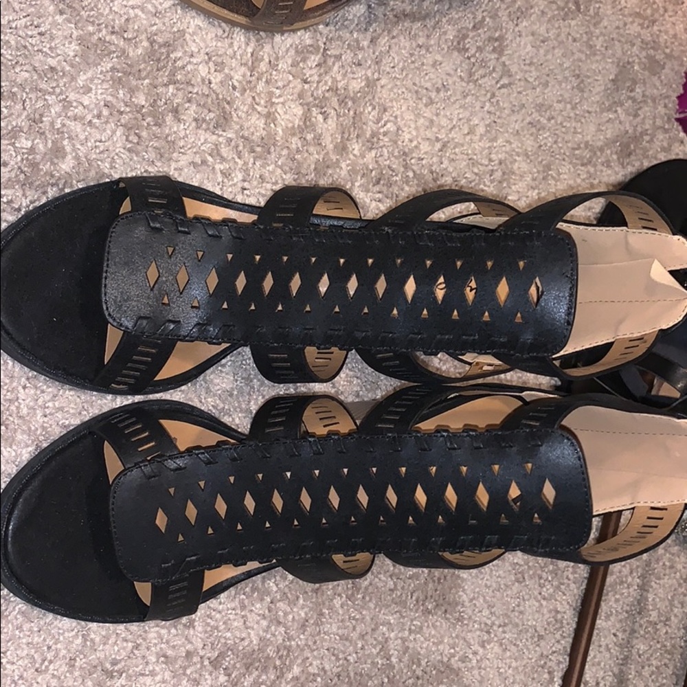 Black never used heels